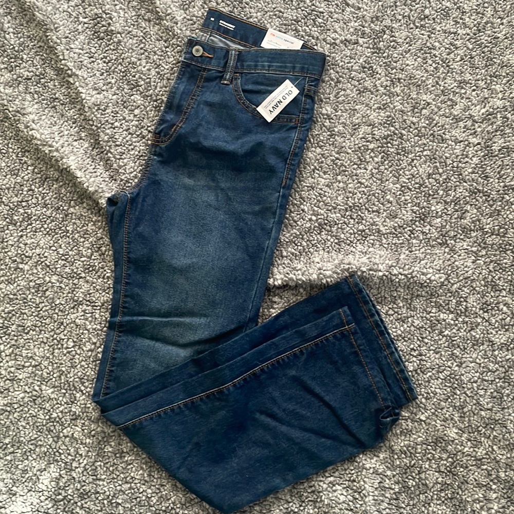 Boys straight jeans. Old Navy. Never worn.